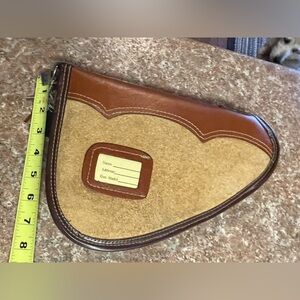 Leather pistol case